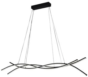 Lustră LED dimabilă aplicată LED/80W/230V 3000-6500K + telecomandă