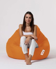 Fotoliu puf pentru grădină Premium XXL - Orange