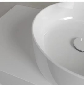 Lavoar pe blat, Villeroy&amp;Boch Collaro, material TitanCeram, 40cm, Alb Alpin, 4A184001