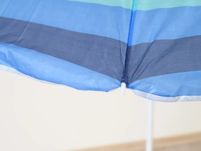 Umbrela de soare BLUE STRIPES 180 cm, albastru