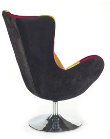 Fotoliu tapitat Butterfly multicolor - H 95 cm