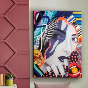 Tablou de perete decorativ Pop Art, 90x120cm SV-788243