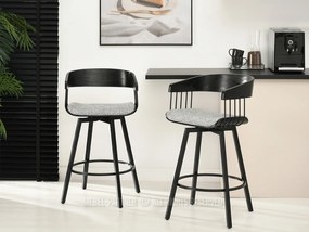 Scaun Pavel (gri negru + negru). 1110733