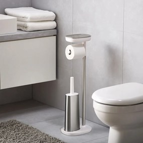 Suport pentru perie WC și hârtie igienică Joseph Joseph EasyStore
