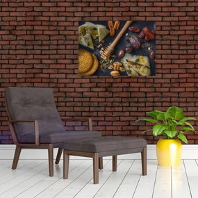 Tablou cu cu fructe uscate (70x50 cm)