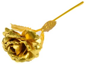 Trandafir etern cu tulpina aurie SIF, galben