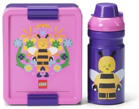 Cutie de gustări pentru copii cu sticlă Bee – LEGO®