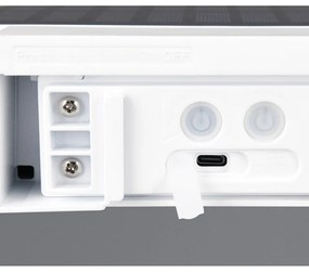 Corp de iluminat pentru exterior LED, de perete, solar (înălțime 6 cm) Bilbao – Trio