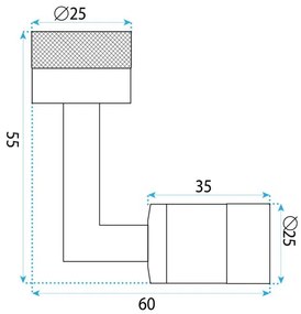 Prelungire pivotanta REA COLT crom