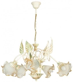 Candelabru elegant design clasic floral 5 brate I-PRIMAVERA