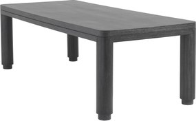 Masa design elegant LUX Atelier, gri carbune 114206 HZ