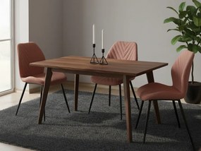 Scaun de masa roz MIKE NEA