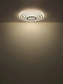 Globo 48544-60SH - Plafonieră LED dimabilă JOCELYN 60W/230V Wi‑Fi Tuya diam. 70 cm + telecomandă