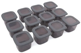 Recipiente 12 buc. din plastic pentru alimente Fresco – Hermia