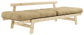 Canapea variabilă Karup Design Step Natural Clear/Wheat Beige