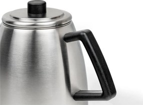 Ceainic argintiu cu filtru din oțel inoxidabil 1,1 l Duet Odense – Bredemeijer