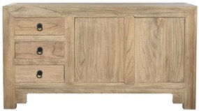 Bufet rustic, din lemn masiv, cu 3 sertare, „Étable”