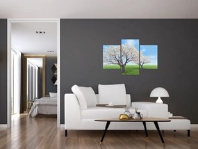 Tablou cu copaci (90x60 cm)