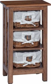 vidaXL Masă laterală Maro Lemn masiv de mahon