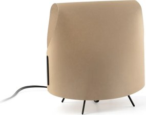 Lampa de masa decorativa LUANG XS negru/camel