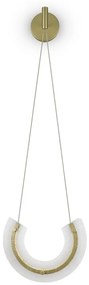 Lustra LED, pendul design modern Maya auriu