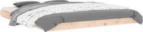 vidaXL Cadru de pat, 150x200 cm King Size, lemn masiv de pin