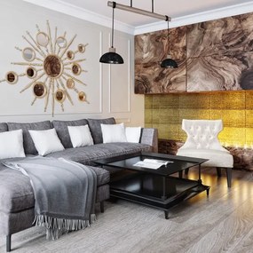 Lustră pe cablu ERIK 2xE27/60W/230V maro/negru