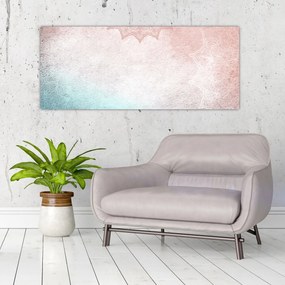 Tablou - Mandala pe zid 2 (120x50 cm)