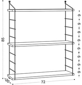 Poliția Armoni Walnut