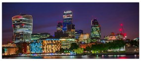 Tablou - Londra seara (120x50 cm)