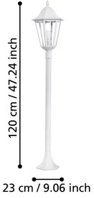 Eglo 93452 Corp de iluminat exterior NAVEDO E27/60W/230V