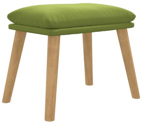 Taburet, verde deschis,45x29,5x39 cm, catifea light green and light wood