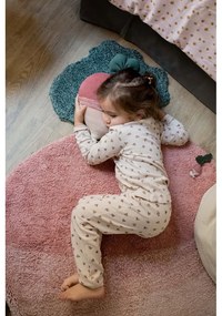 Covor pentru copii roz lavabil/țesut manual din bumbac 100x150 cm Ramona the Radish – Lorena Canals