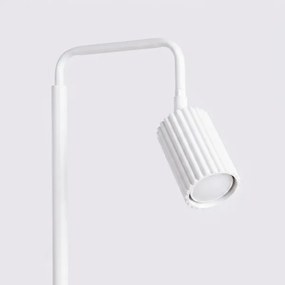 Sollux SL.2013 - Lampă de podea KARBON 1xGU10/10W/230V albă