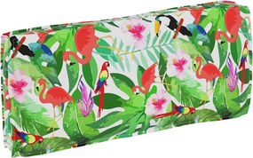 vidaXL Pernă Floral Multicolour 120 x 50 x 12 cm Material Oxford