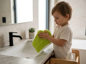 Prosop de maini Classic mic 30x50 cm verde, 100% bumbac