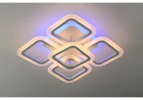 Lustra LED Cu Telecomanda, Elit's Esn M20/4+1RGBr, 122w