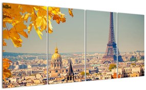 Tablou modern - Paris - Turnul Eiffel (160x80cm)