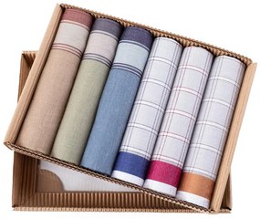 Set cadou batiste bărbăteşti QUIDO 6 buc