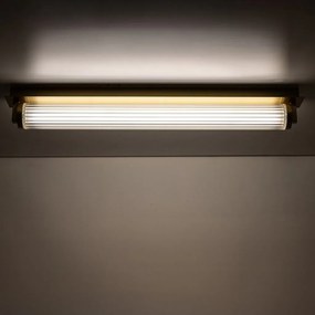 Aplica de perete LED smart cu telecomanda COMO alama periata