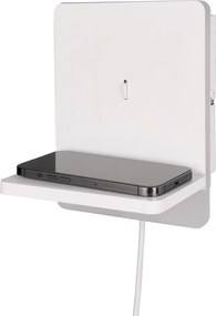 Aplică de perete albă LED cu intensitate reglabilă Fairfield – Trio