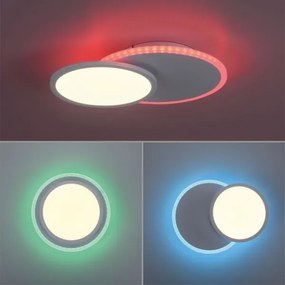 Plafonieră LED RGB dimabilă ARENDA LED/21W/230V Leuchten Direkt 11662-16 + telecomandă