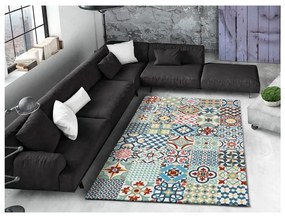 Covor Universal Azulejos, 120 x 170 cm, albastru