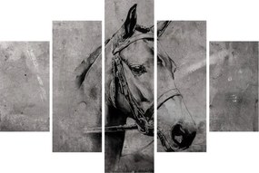 Tablou - Portret de cal (150x105 cm)