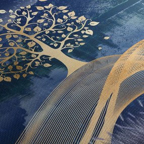 Tablou - Cerbi în luna plină (120x50 cm)