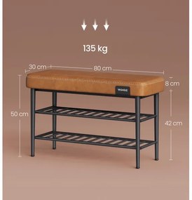 Pantofar ANDOR maro/negru