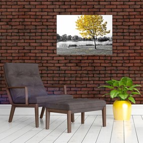 Tablou - relaxare în parc (70x50 cm)