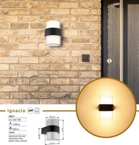 Aplica pentru iluminat exterior IP44 IGNACIO