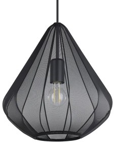 Lustră pe cablu Eglo 43994 1xE27/40W/230V d. 33,5 cm negru