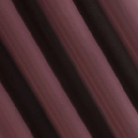 Draperie de lux de culoare burgundă pentru camera de zi cu agățat pe cercuri 140 x 250 cm
